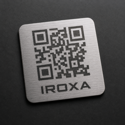 QR tag identificatieplaatje laten graveren
