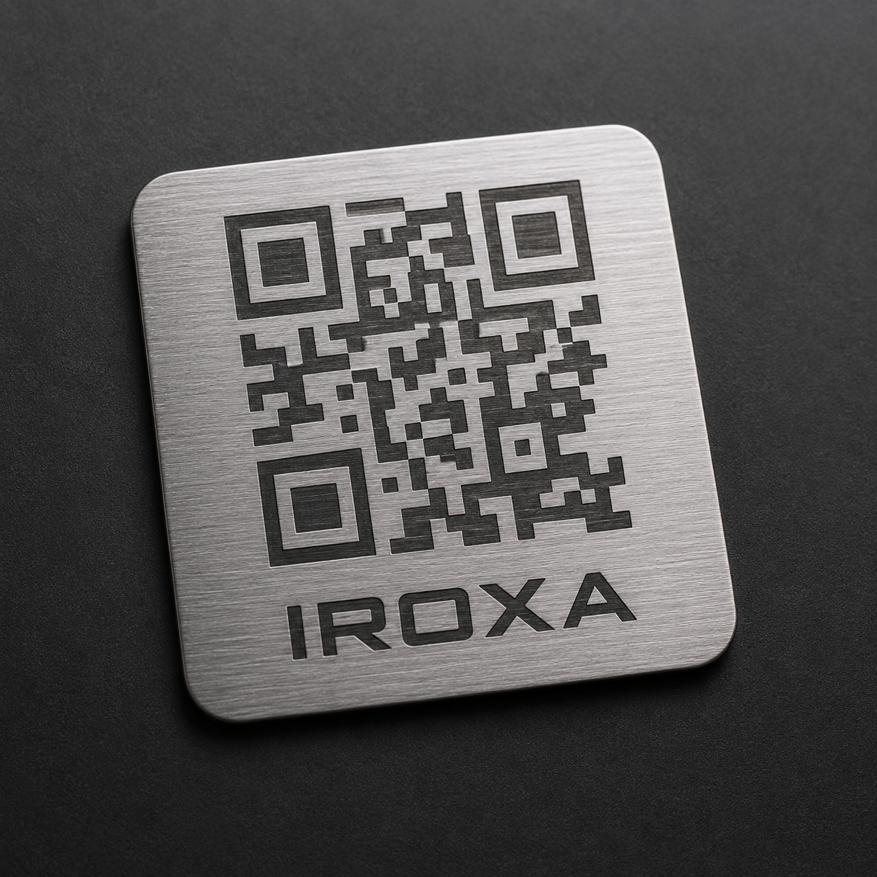QR tag identificatieplaatje laten graveren